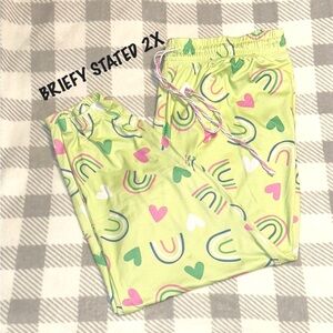 Briefly Stated Pj Bottoms with Pockets 2X